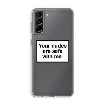Safe with me: Samsung Galaxy S21 Plus Transparant Hoesje