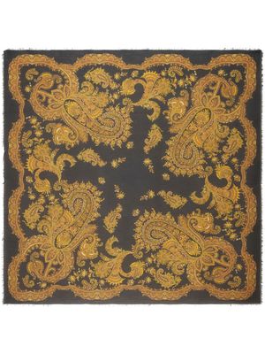 ETRO foulard à imprimé cachemire - Jaune