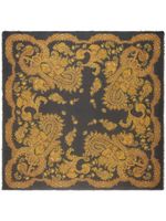 ETRO paisley-print frayed scarf - Jaune