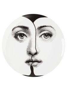 Fornasetti assiette double face - Noir