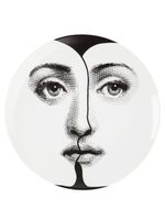 Fornasetti assiette double face - Noir - thumbnail