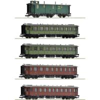 Roco 6200076 H0 5-delige set sneltrein van de K. W.St. Roco 6200076 H0 5-delige set sneltrein van de K. W.St.