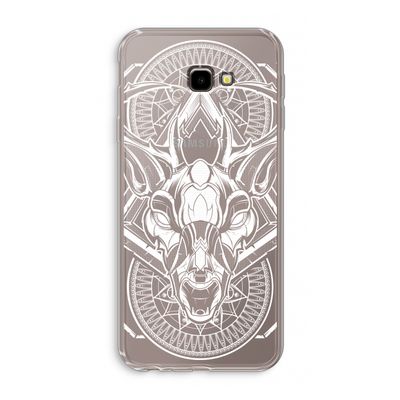 Oh Deer: Samsung Galaxy J4 Plus Transparant Hoesje