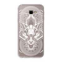Oh Deer: Samsung Galaxy J4 Plus Transparant Hoesje