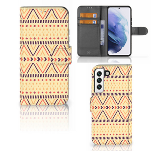 Samsung Galaxy S22 Telefoon Hoesje Aztec Yellow