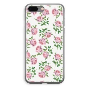 Kleine roosjes: iPhone 8 Plus Transparant Hoesje