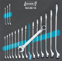 HAZET Ring-steeksleutelset 163-99/18 - Buitentwaalfkant tractieprofiel - 18-delig - 6 - 27 HAZET Ring-steeksleutelset 163-99/18 - Buitentwaalfkant tractieprofiel - 18-delig - 6 - 27