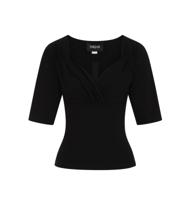 Collectif Trixie Top Black-XXXL