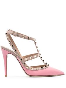 Valentino Garavani escarpins Rockstud 100 mm - Rose