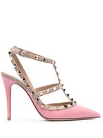 Valentino Garavani escarpins Rockstud 100 mm - Rose - thumbnail