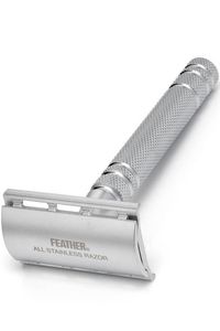 Feather All Stainless double edge safety razor AS-D2