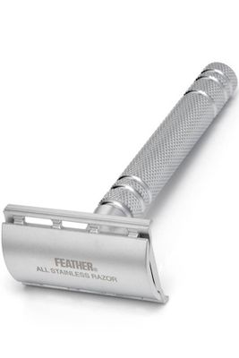 Feather All Stainless double edge safety razor AS-D2