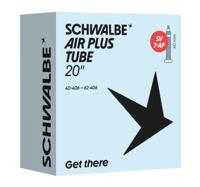 Schwalbe binnenband sv7 air plus 20 inch 40/62-406 fv 40mm