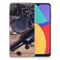 Alcatel 1S (2021) | Siliconen Case | Wijn