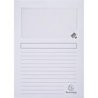 Exacompta L-map Forever, voor ft A4, pak van 25 stuks, wit
