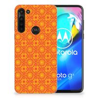 Motorola Moto G8 Power TPU bumper Batik Oranje - thumbnail