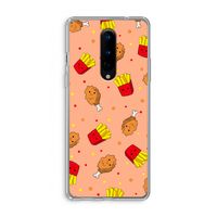 Chicken 'n Fries: OnePlus 8 Transparant Hoesje Chicken 'n Fries: OnePlus 8 Transparant Hoesje