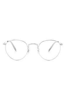 Oliver Peoples lunettes de vue en titane à monture ronde - Argent