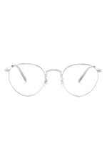 Oliver Peoples lunettes de vue en titane à monture ronde - Argent - thumbnail