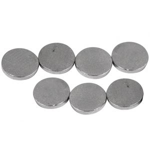 Knutsel magneten 80 stuks rond 6x1 mm