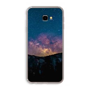 Travel to space: Samsung Galaxy J4 Plus Transparant Hoesje