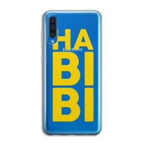 Habibi Majorelle : Samsung Galaxy A50 Transparant Hoesje