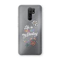 Tough Life: Xiaomi Redmi 9 Transparant Hoesje