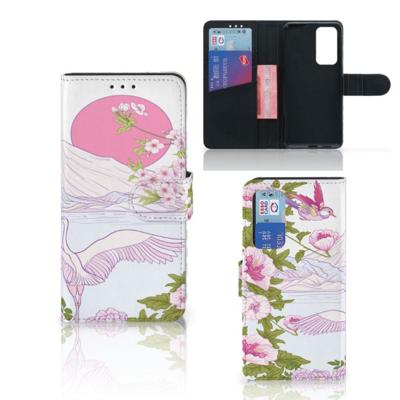 Huawei P40 | Telefoonhoesje | Met pasjeshouder | Bird Standing