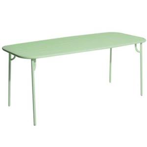 Petite Friture Week-end tuintafel 180x85 Pastel Green