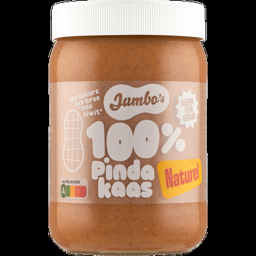 Jumbo&apos;s 100% Pindakaas Naturel 600 g