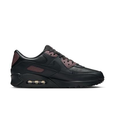 Nike Air Max 90 Premium Sneakers Zwart Lichtpaars