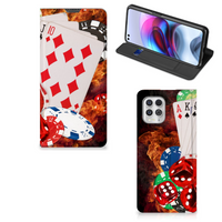 Motorola Moto G100 Hippe Standcase Casino