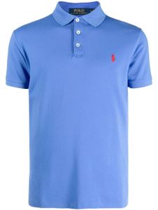 Polo Ralph Lauren polo à logo brodé - Bleu