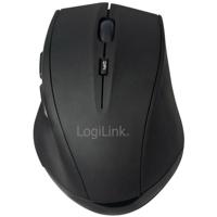 LogiLink ID0032A Muis Bluetooth Laser Zwart 5 Toetsen 1600 dpi Geïntegreerd scrollwiel