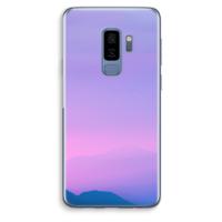Sunset pastel: Samsung Galaxy S9 Plus Transparant Hoesje - thumbnail
