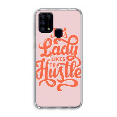 Hustle Lady: Samsung Galaxy M31 Transparant Hoesje