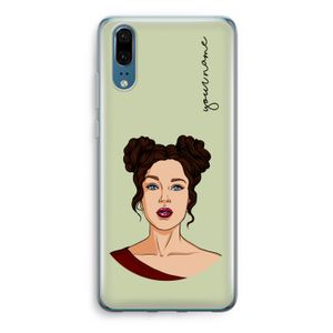 Pop-Art Creator: Huawei P20 Transparant Hoesje