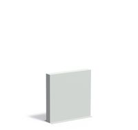 Polyester muur 100x15x100cm.
