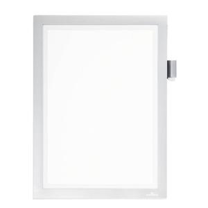 Durable 499323 Infoframe, zelfklevend Zilver (b x h) 238 mm x 324 mm DIN A4