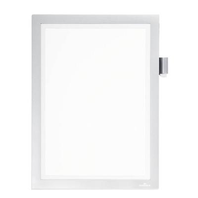 Durable 499323 Infoframe, zelfklevend Zilver (b x h) 238 mm x 324 mm DIN A4