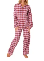 Norman Dames pyjama Flanel - Classic - thumbnail