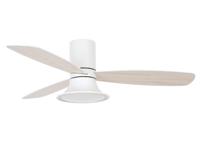 Beacon Witte ventilator met lampFlusso Ø 132cm - 210661