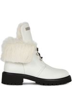 Giuseppe Zanotti bottines Phillis lacées - Blanc