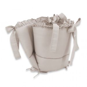 Babybam Bedomrander Royal Ruches Beige-420 X 30 cm