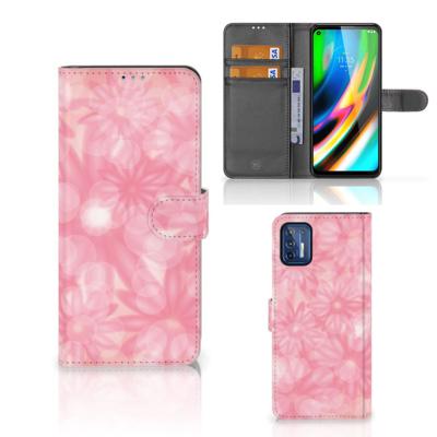Motorola Moto G9 Plus Hoesje Spring Flowers Motorola Moto G9 Plus Hoesje Spring Flowers