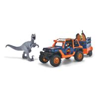 Dickie dino jeep met trailer speelset