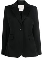 Róhe tailored single-breasted blazer - Noir