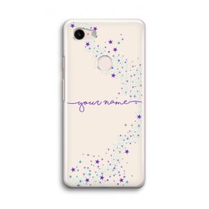 Sterren: Google Pixel 3 Transparant Hoesje