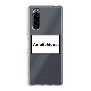 Ambitchious: Sony Xperia 5 Transparant Hoesje