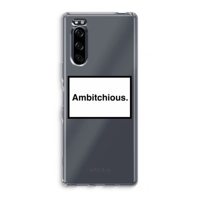 Ambitchious: Sony Xperia 5 Transparant Hoesje